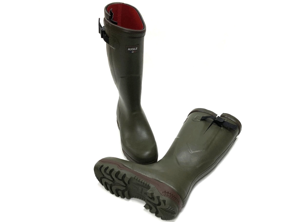 aigle parcours iso 2 kaki wellies