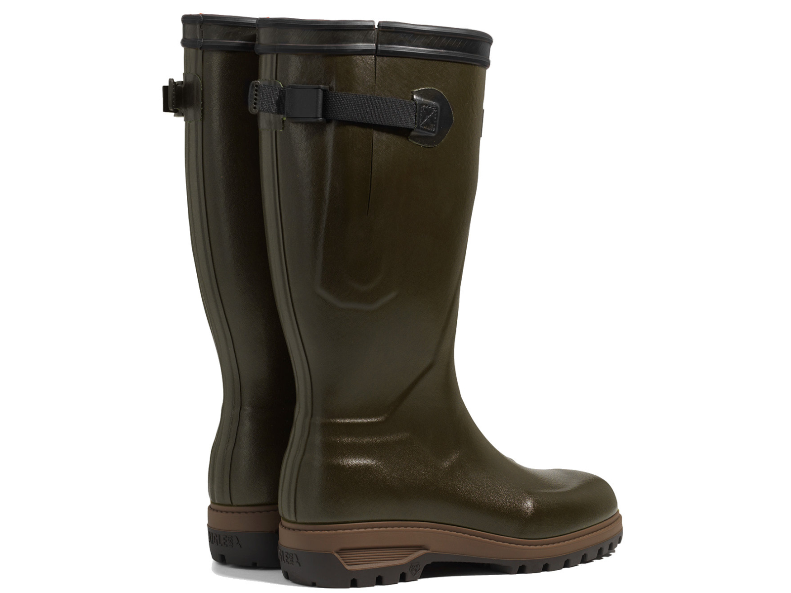 aigle vert olive neo mesh parcours 3