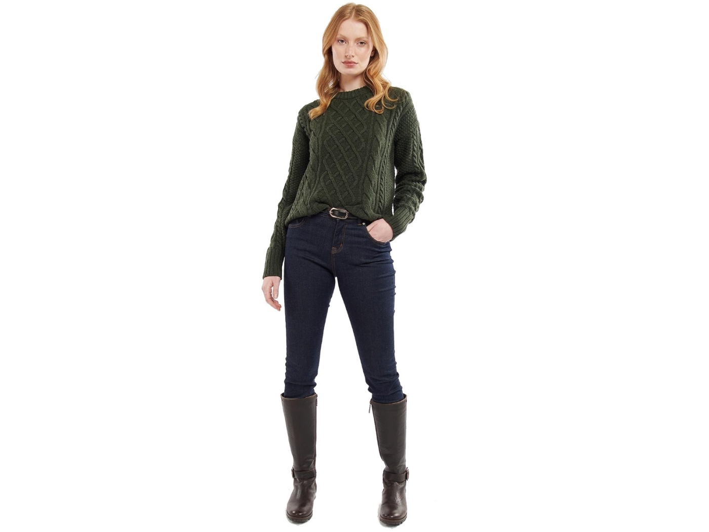 Barbour Daffodil Ladies Knit Sweatshirt