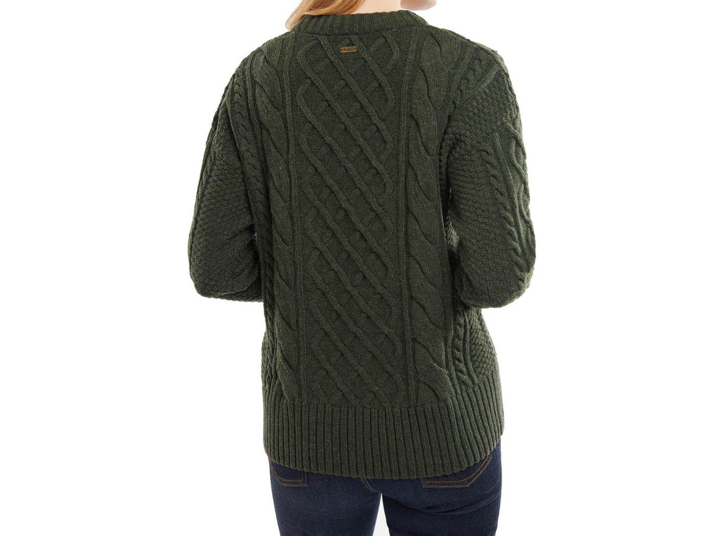 Barbour Daffodil Ladies Cable Knit Jumper