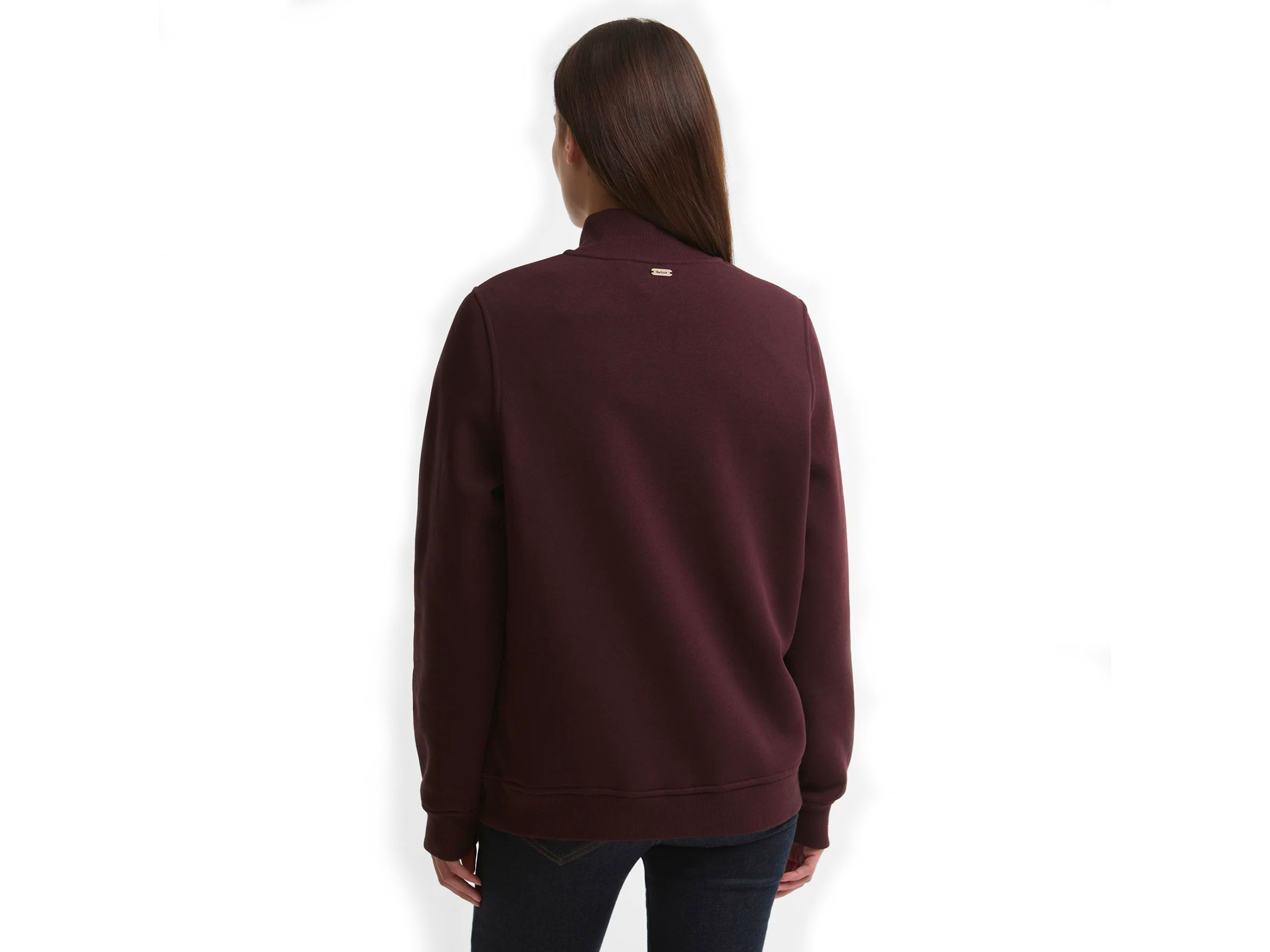 ladies cynthia sweatshirt barbour fig barbour