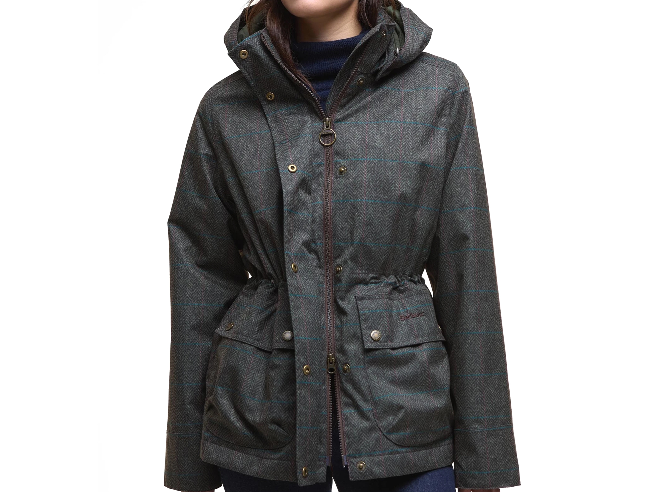 gardenia tweed dixon waterproof jacket