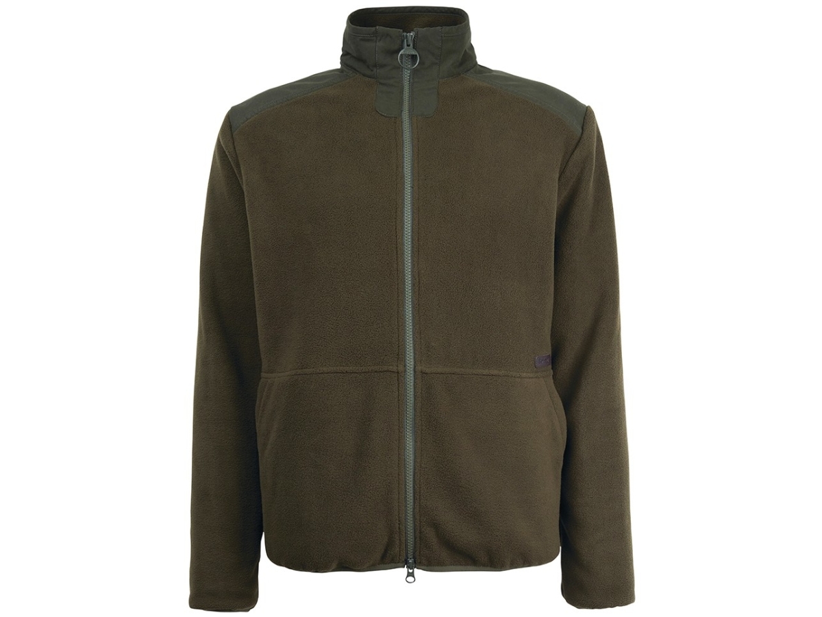 Barbour Country Fleece Olive Jacket