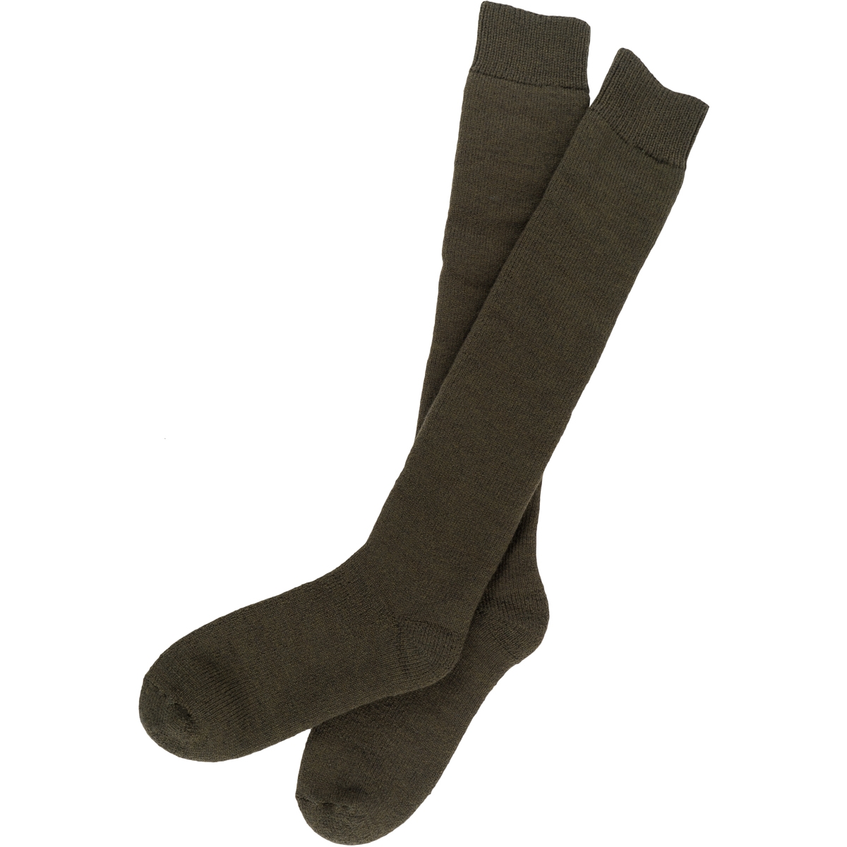 Barbour Wellington Socks Knee Length Olive