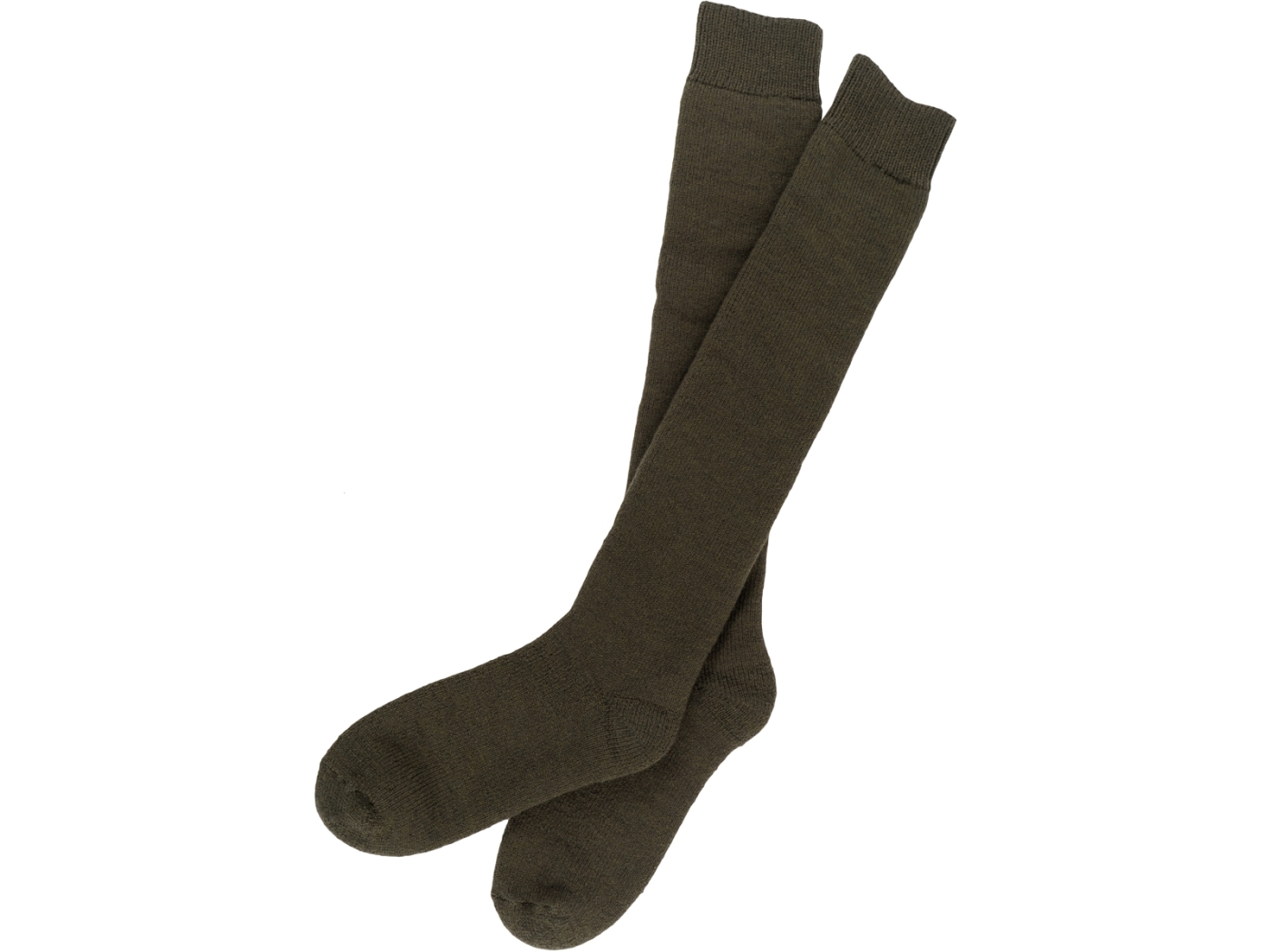 Barbour Wellington Socks Knee Length Olive