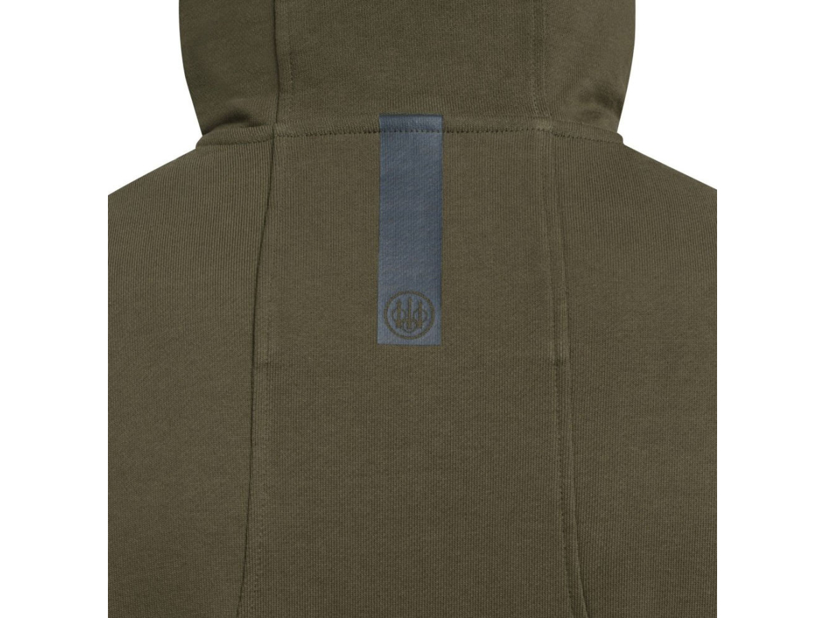 beretta pintail cotton green stone hoodie