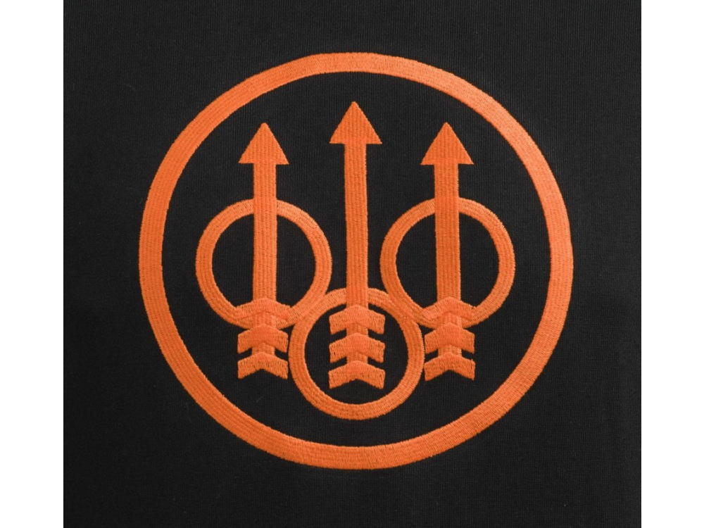 beretta pintail embroidered hoodie black