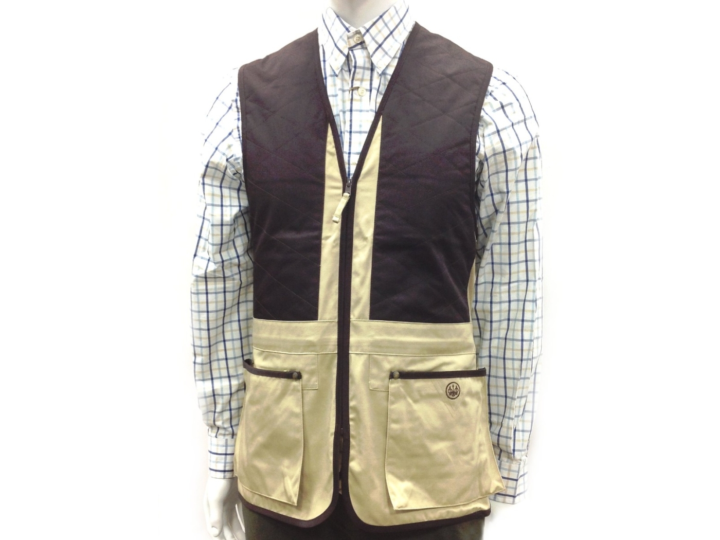 Beretta Corn & Coffee Beige Trap Shooting Vest