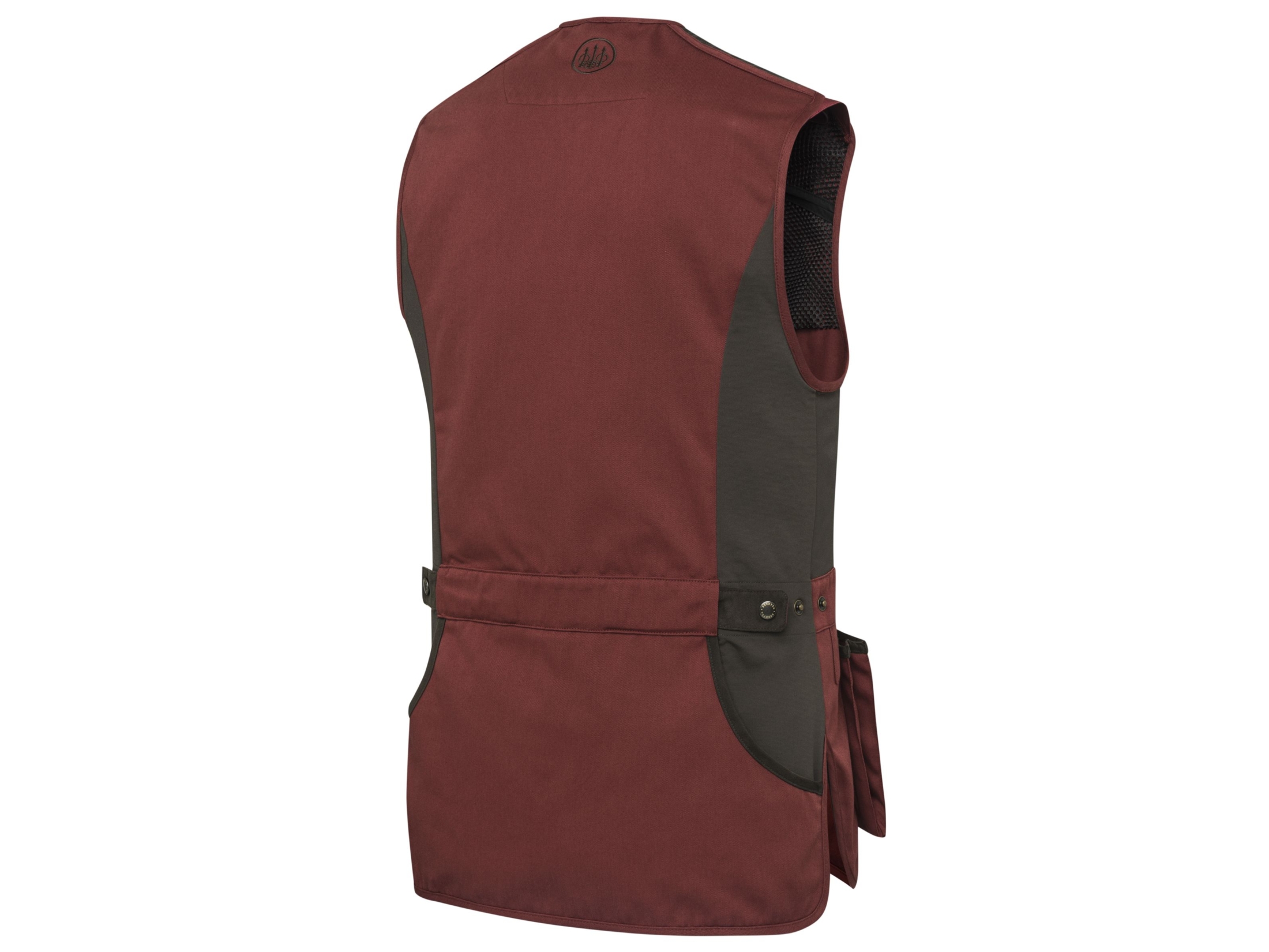beretta teal sporting evo madder brown skeet vest