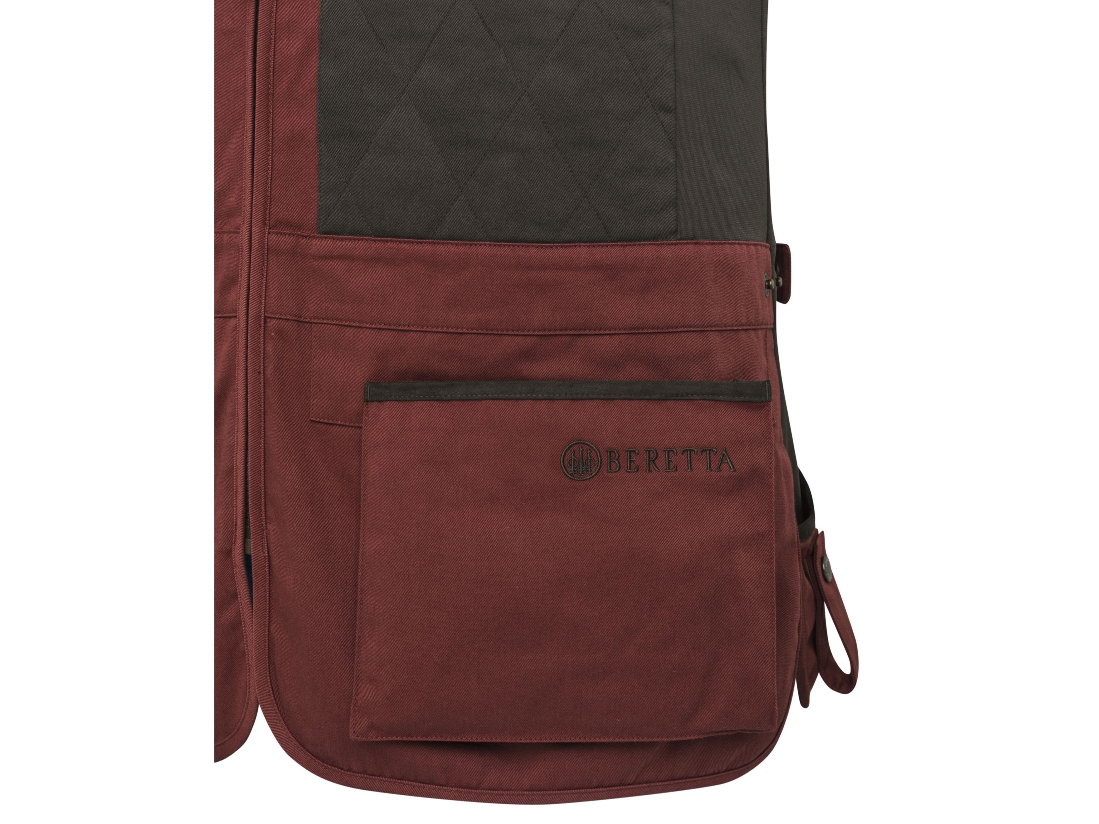beretta madder brown teal sporting evo shooting vest