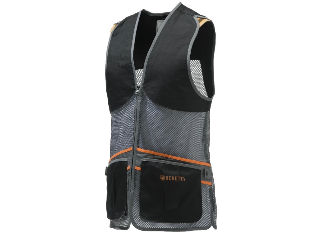 beretta full mesh vest black and grey