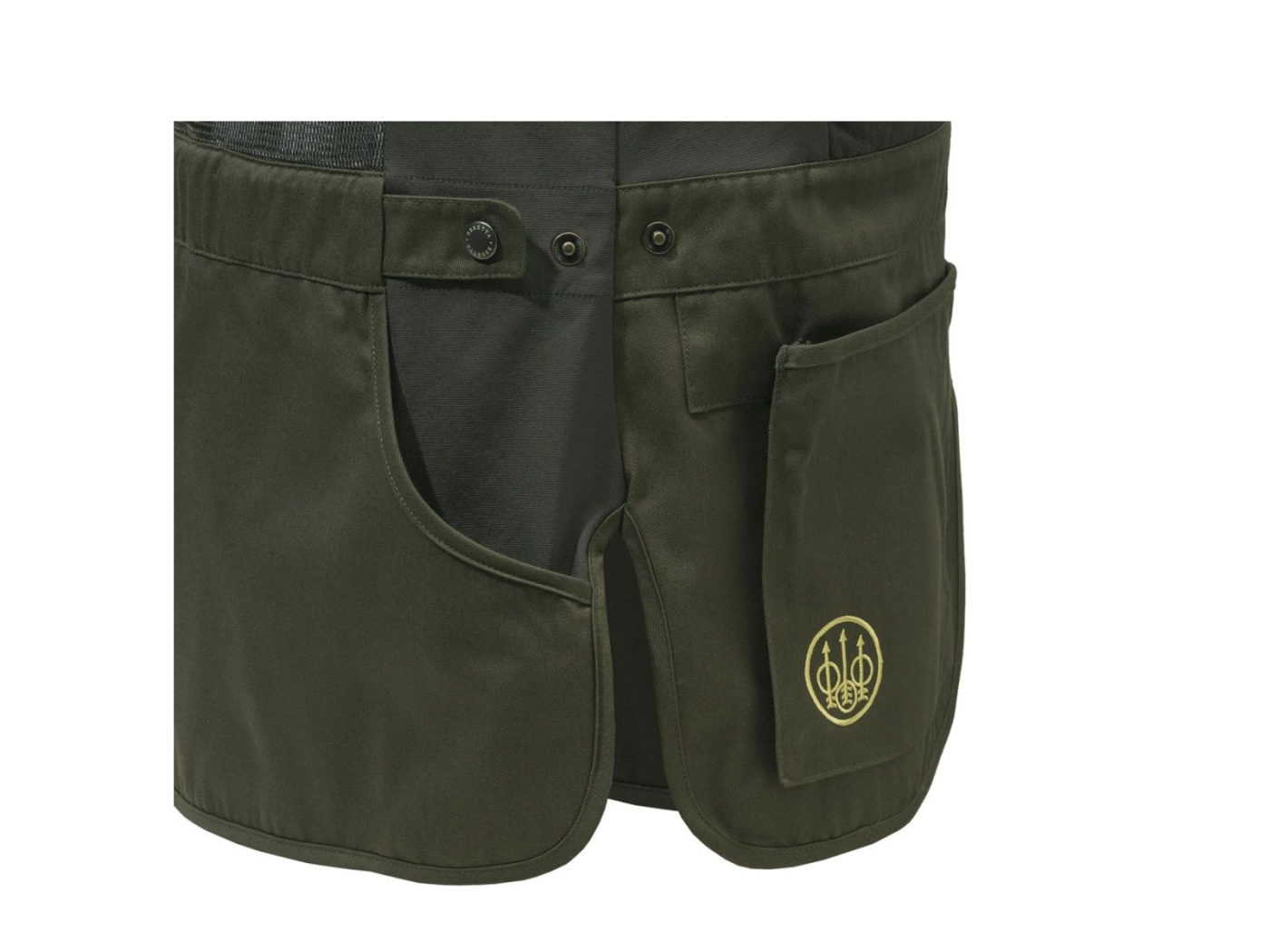 beretta tredi shooting vest brown bark