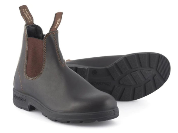 blundstone 500 leather chelsea boots