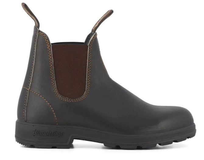 blundstone 500 stout brown leather