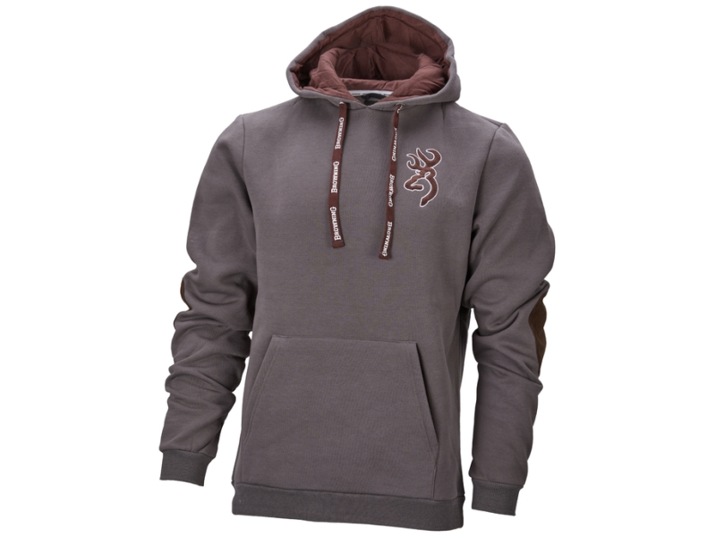 Browning Snapshot Ashgrey Hoodie Gray Jumper