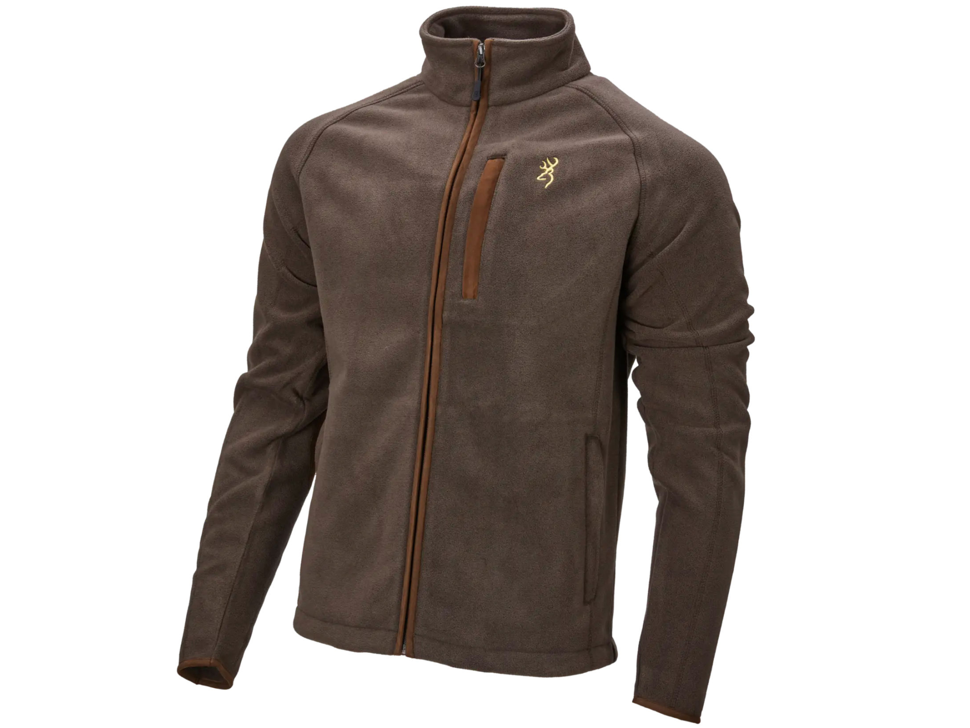 browning summit brown fleece jacket water repel