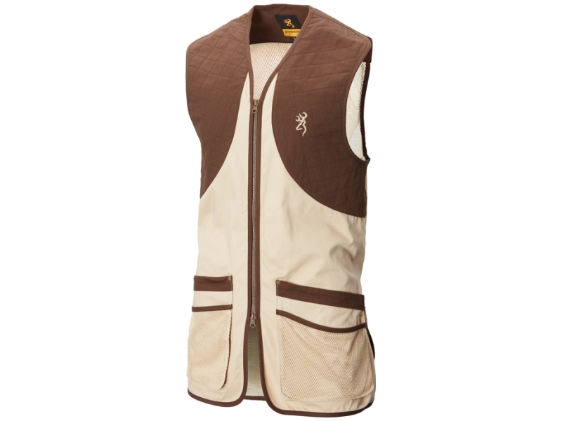 Browning classic beige shooting vest - 30518634