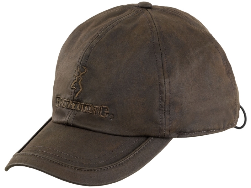 Browning Fleece Lined Wax Cap Brown