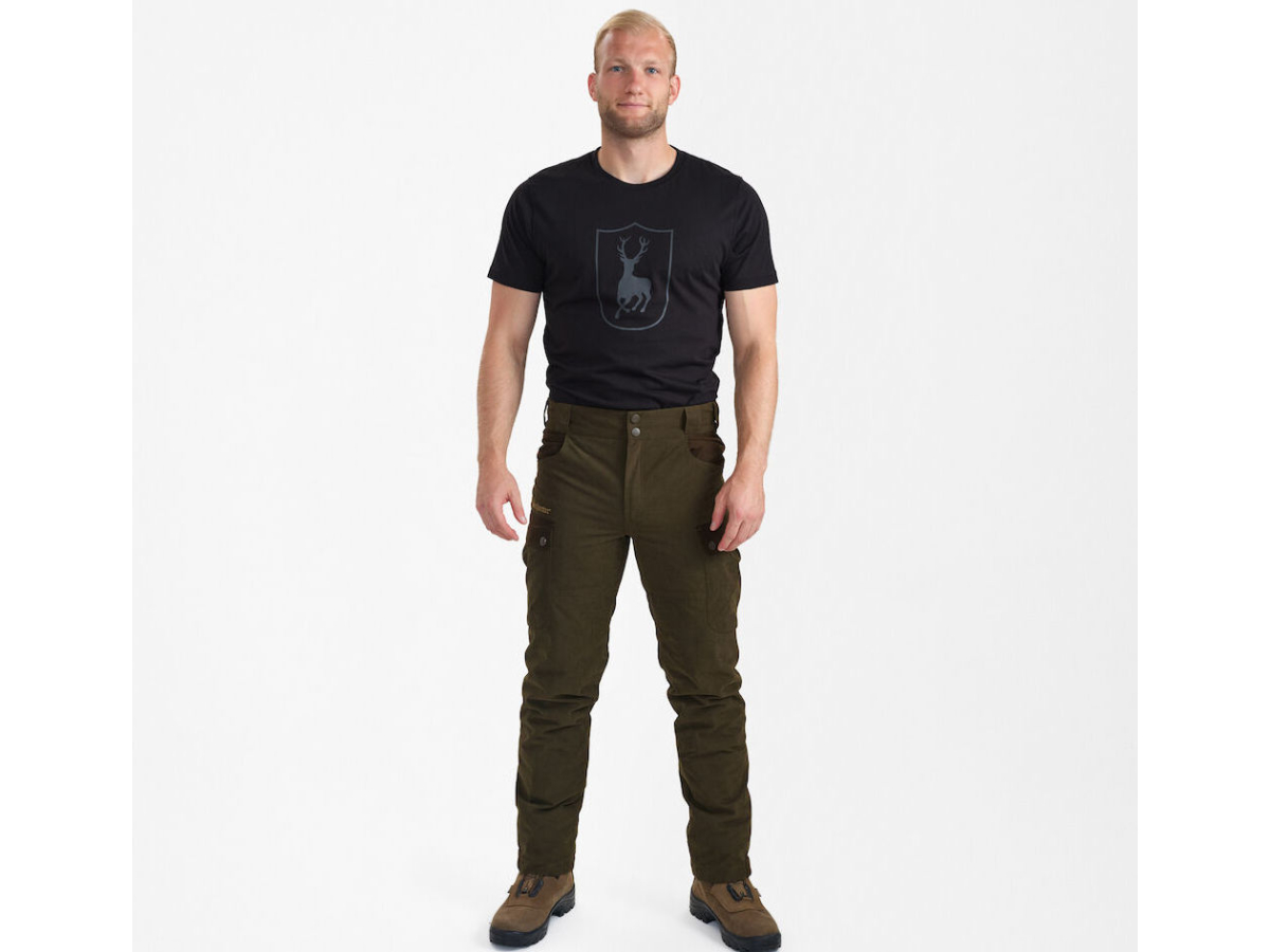 deerhunter trousers eagle tarmac green