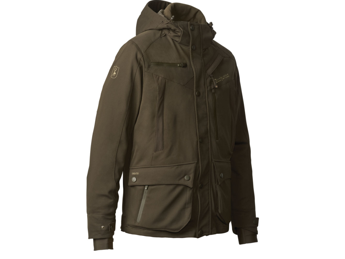 deerhunter muflon pro 5869 thick waterproof jacket coat art green