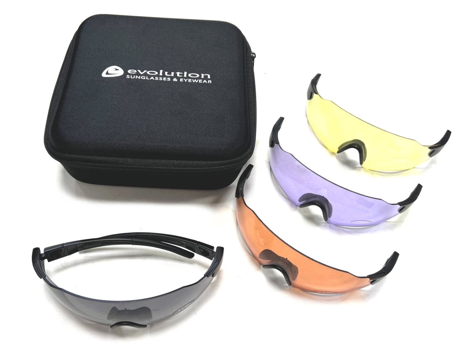 evolution connect shooting glasses set