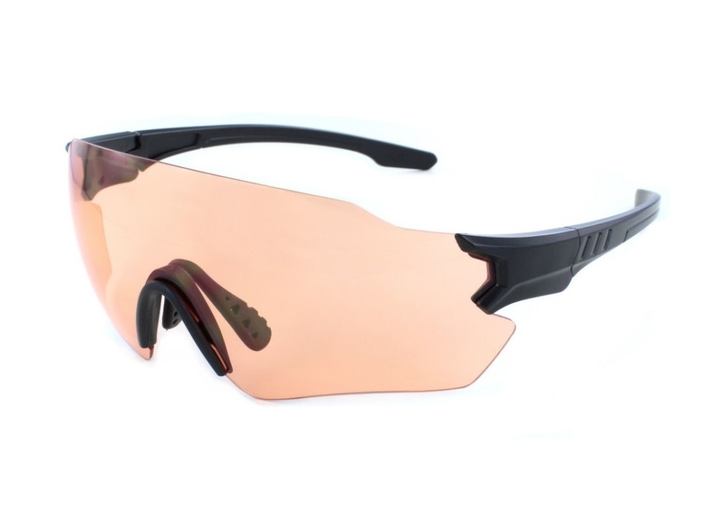 Evolution Connect Orange Tint Shooting Safety Glasses