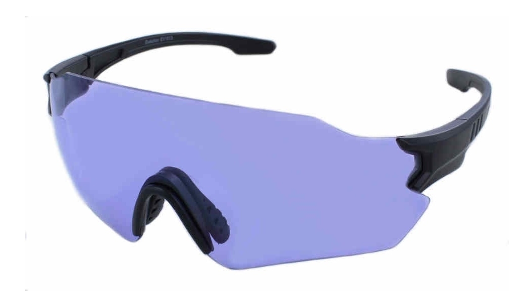 Evolution Connect Purple Shooting Safety Glasses 