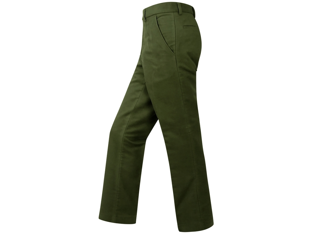 Hoggs Olive Moleskin Trousers