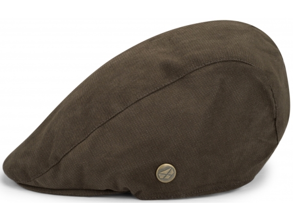 Hoggs Struther Green Waterproof Flat Cap