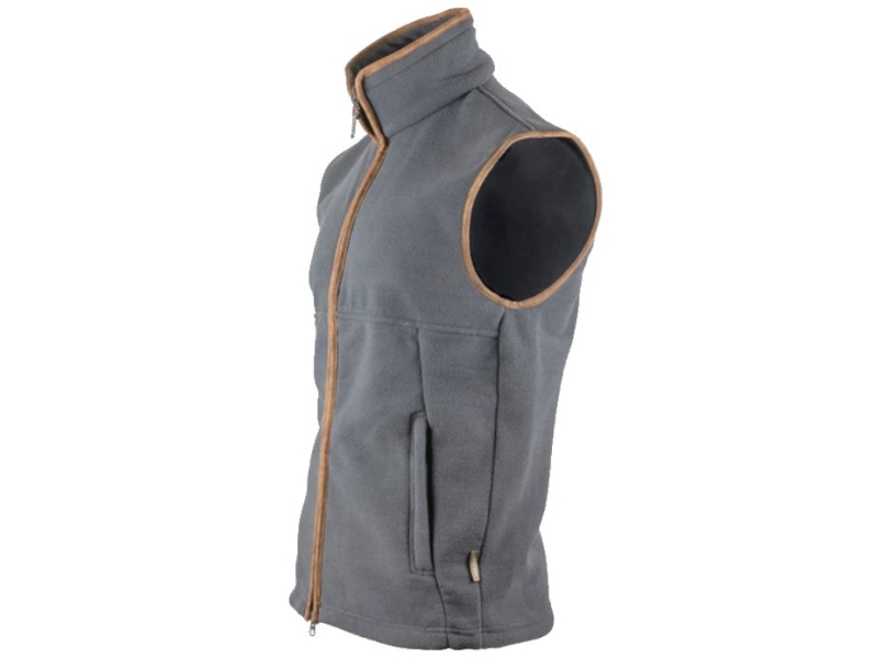 jack pyke countryman fleece gilet charcoal