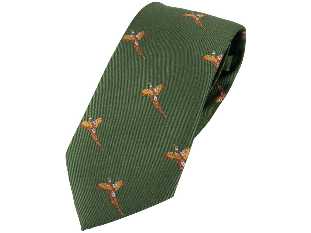 Jack Pyke Shooting Pheasant Green Tie