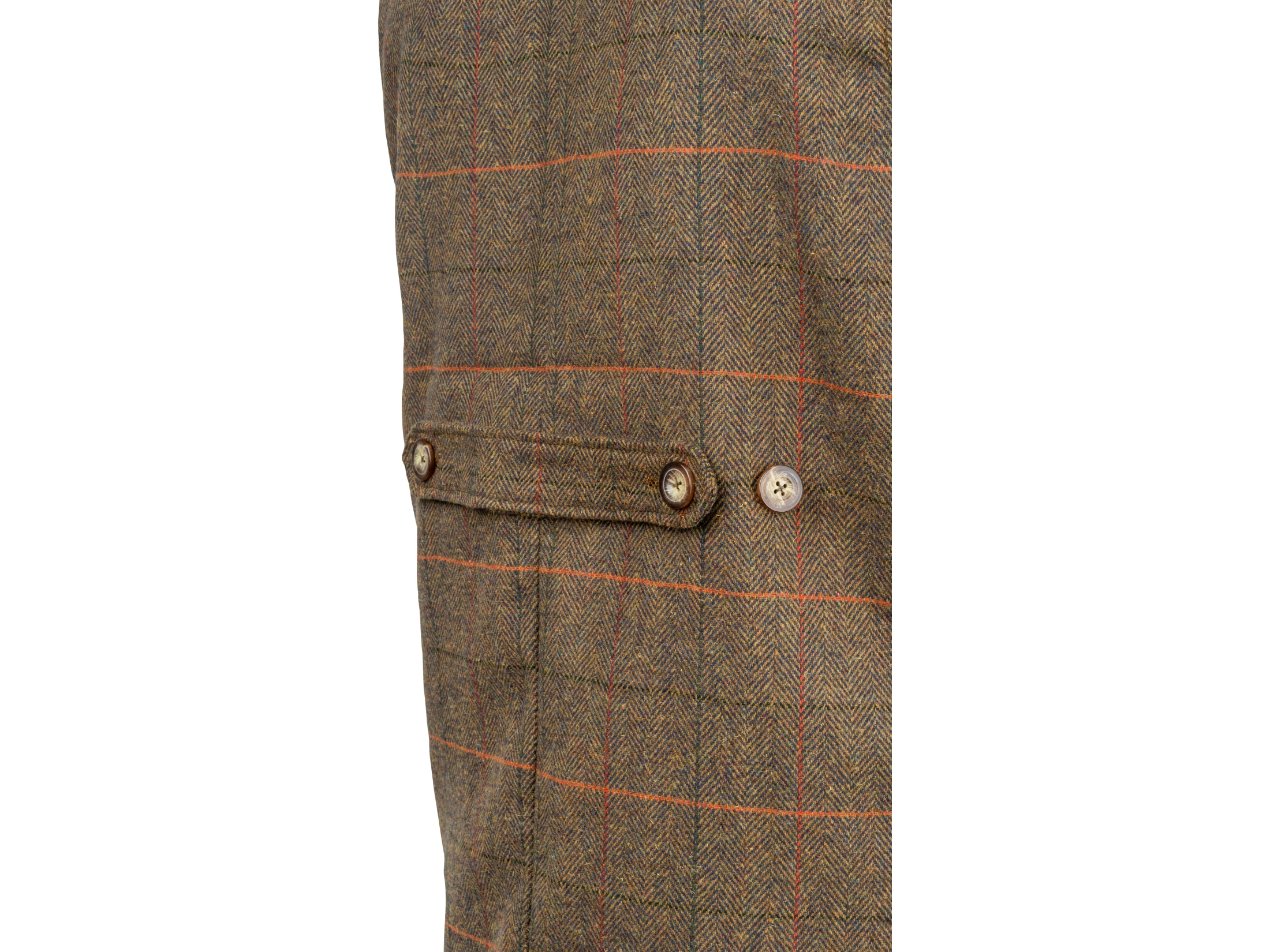 jack pyke brown tweed herringbone vest