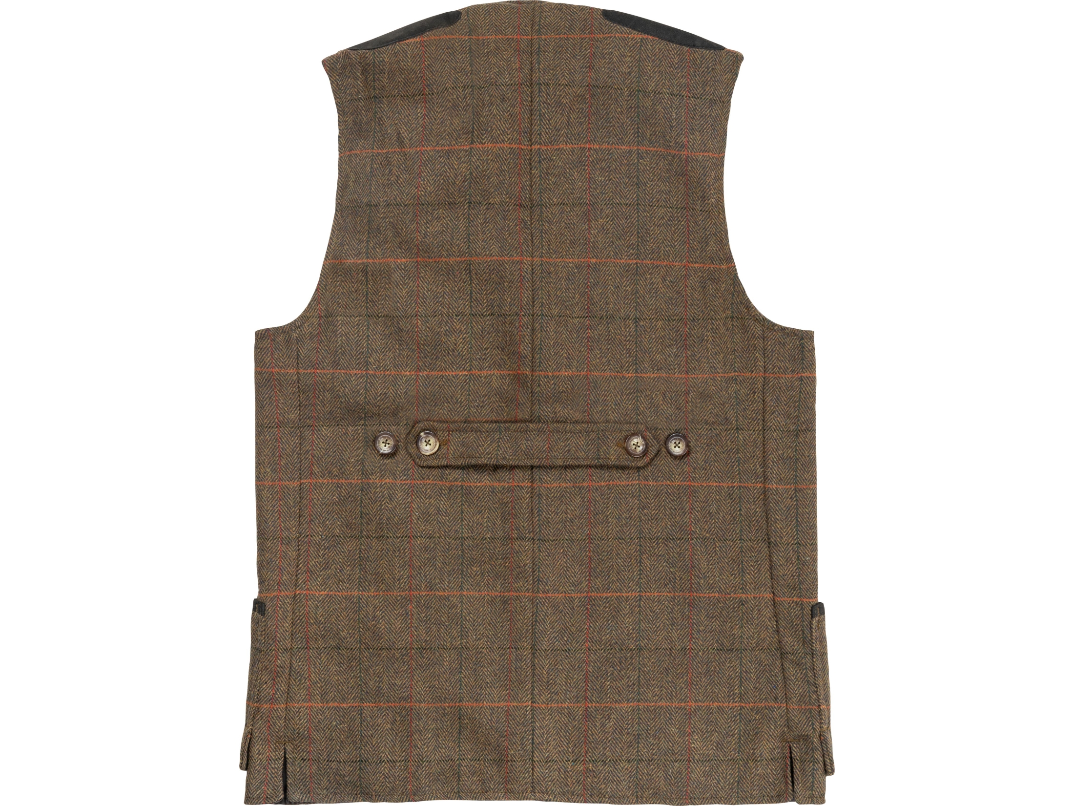 jack pyke brown tweed vest herringone waistcoat
