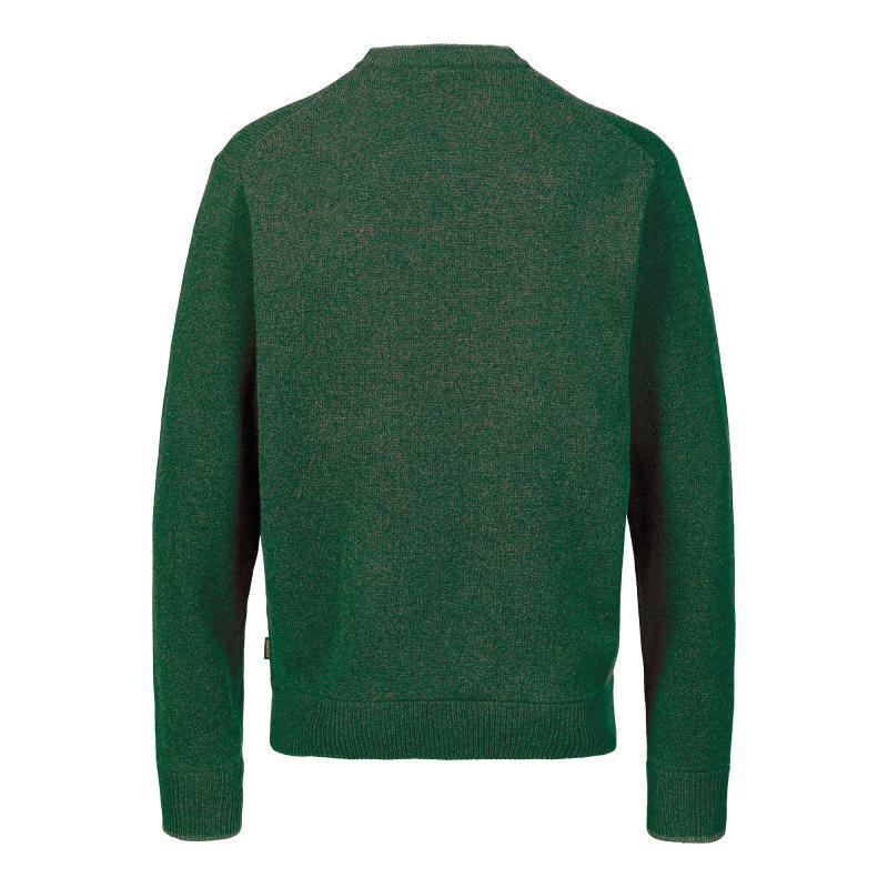 Musto V-Neck Deep Green Wool Jumper