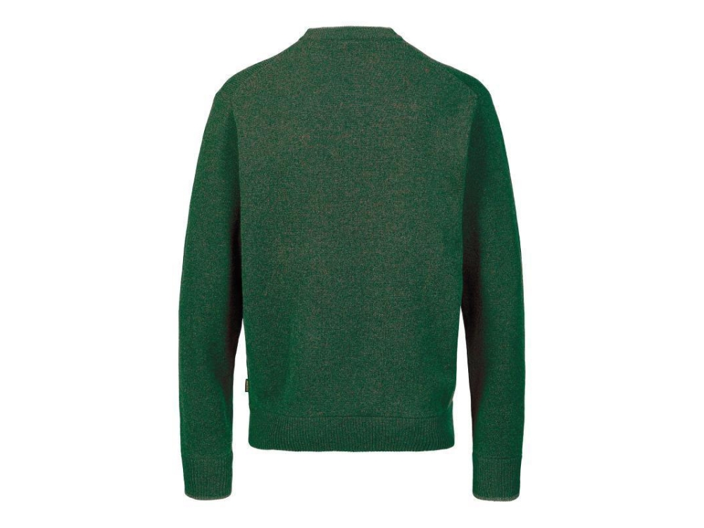 Musto V-Neck Deep Green Wool Jumper