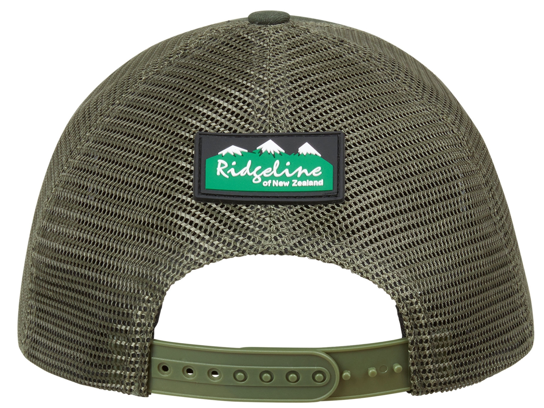 rlnz ridgeline trucker cap olive green