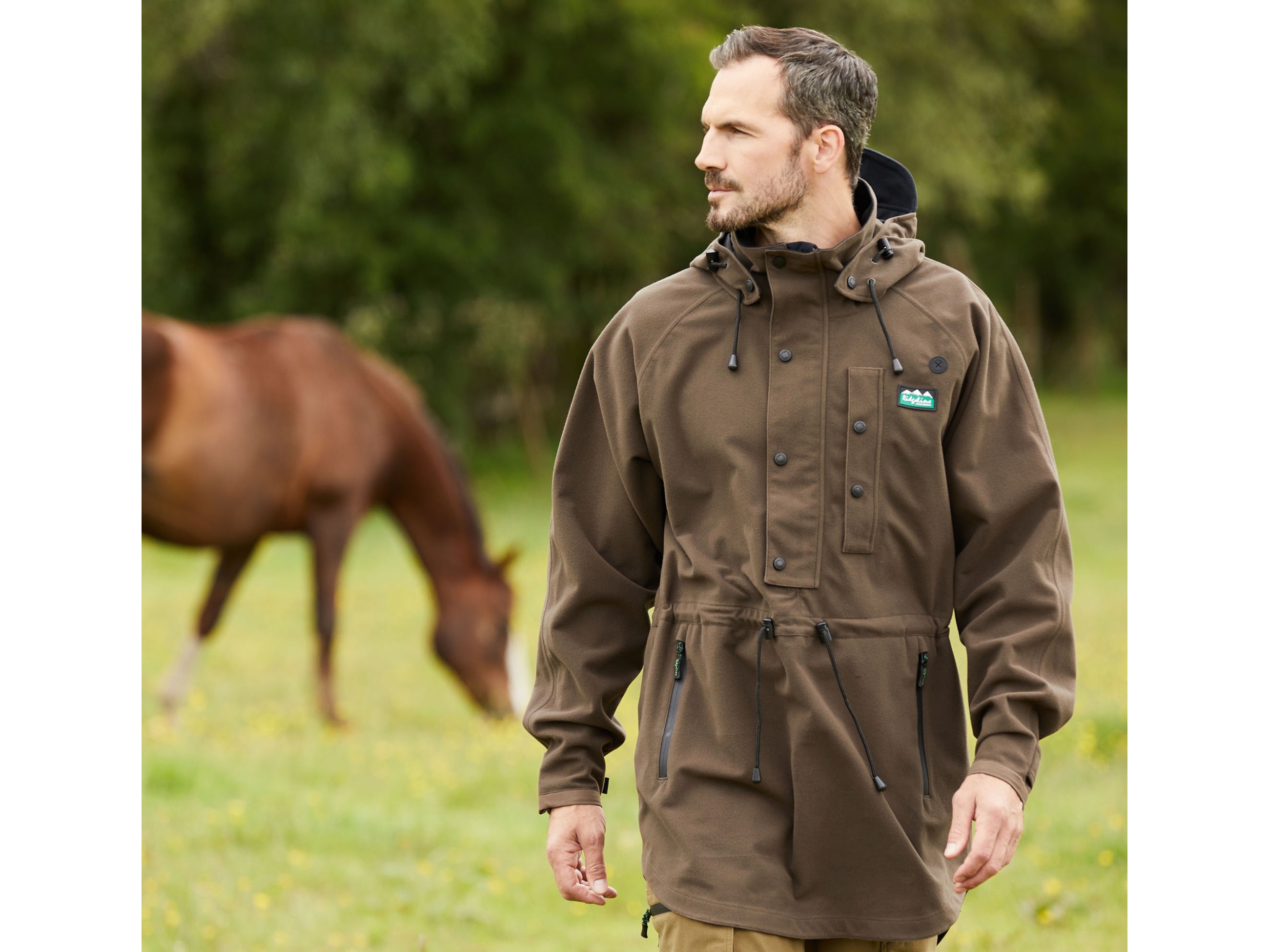ridgeline monsoon mens smock bark