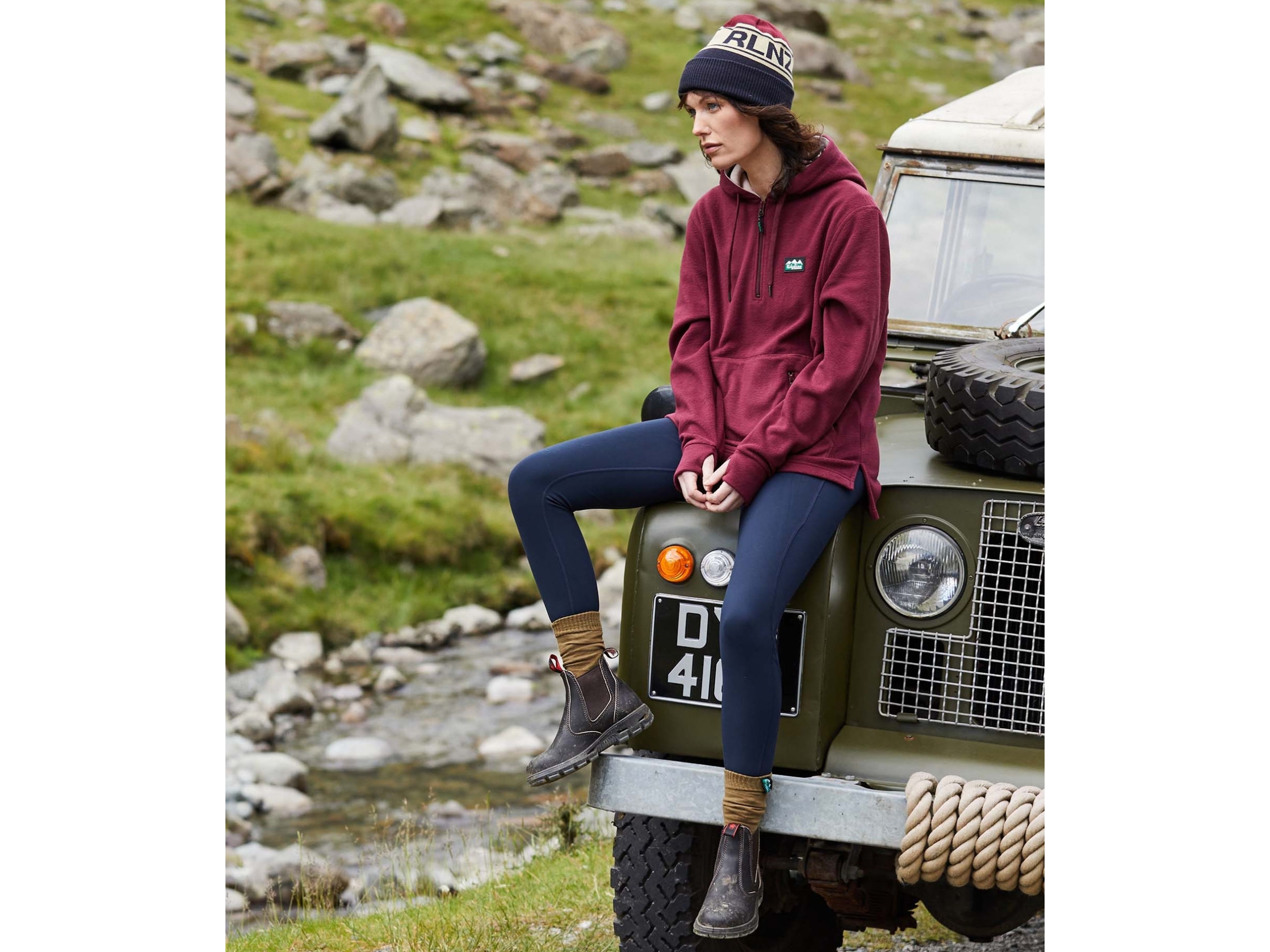 ridgeline ballistic ladies hoodie winter berry