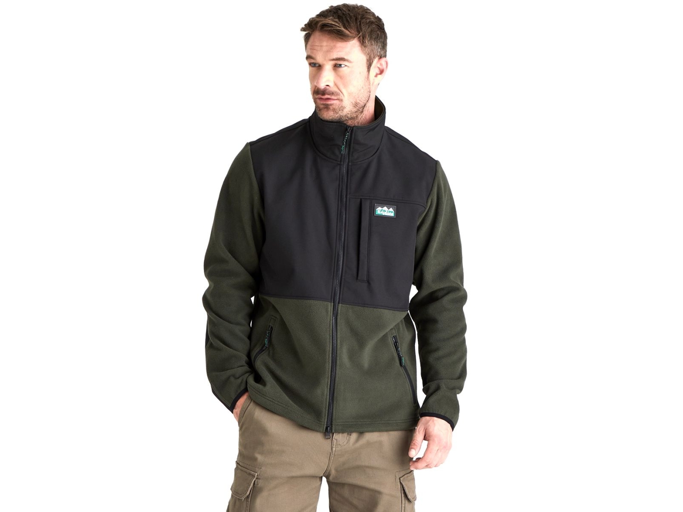 ridgeline hybrid fleece deep forest