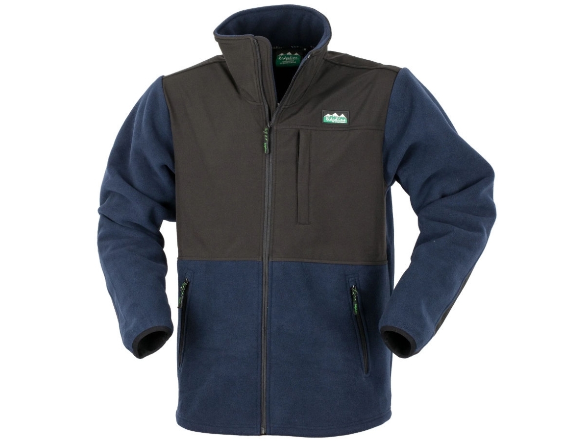 ridgeline hybrid navy fleece jacket