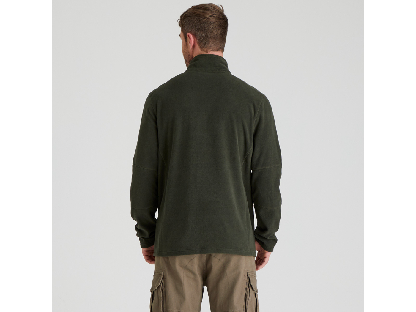 fleece narvik ridgeline deep forest green fleece