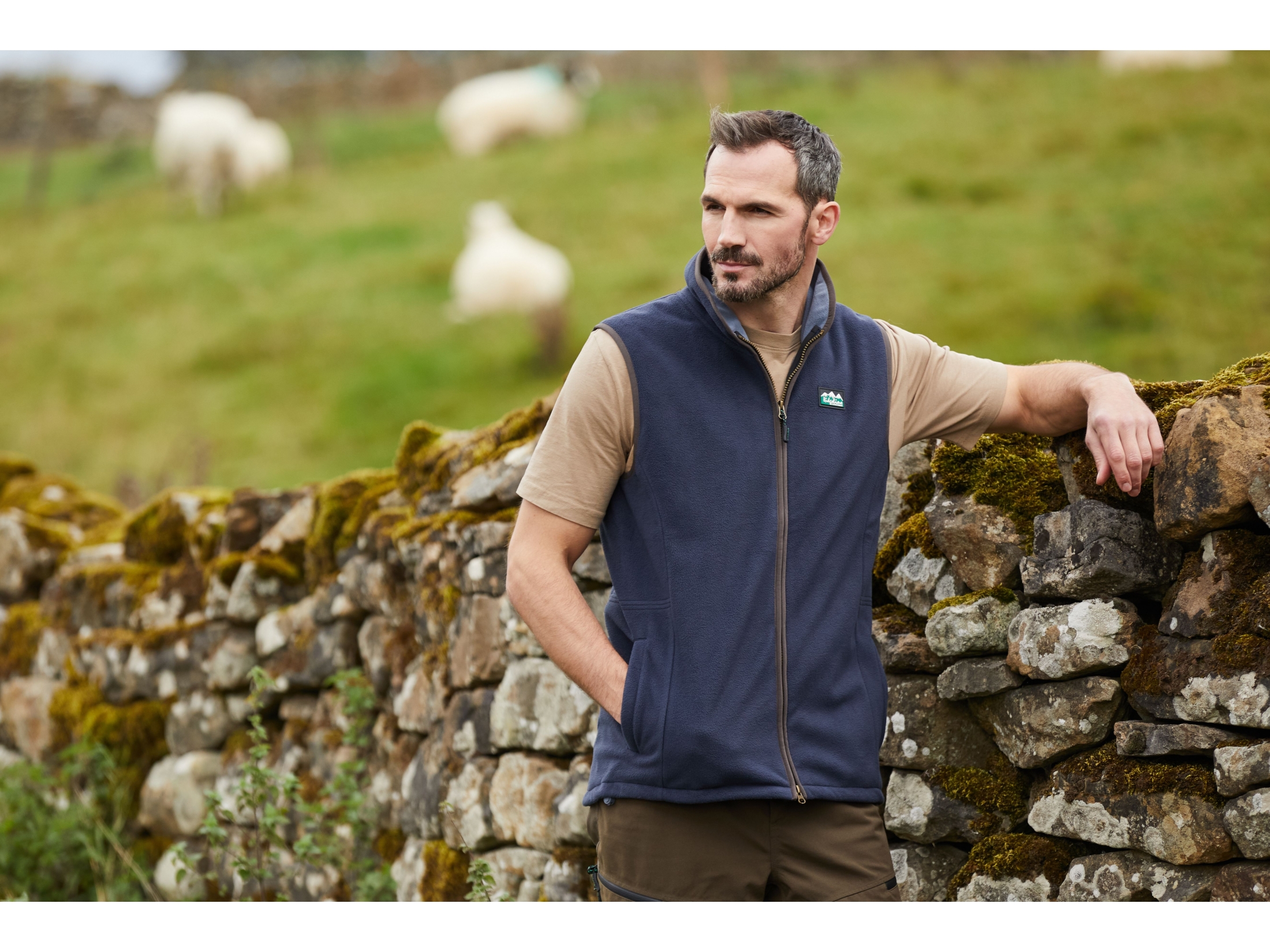 ridgeline kodiak mens fleece gilet