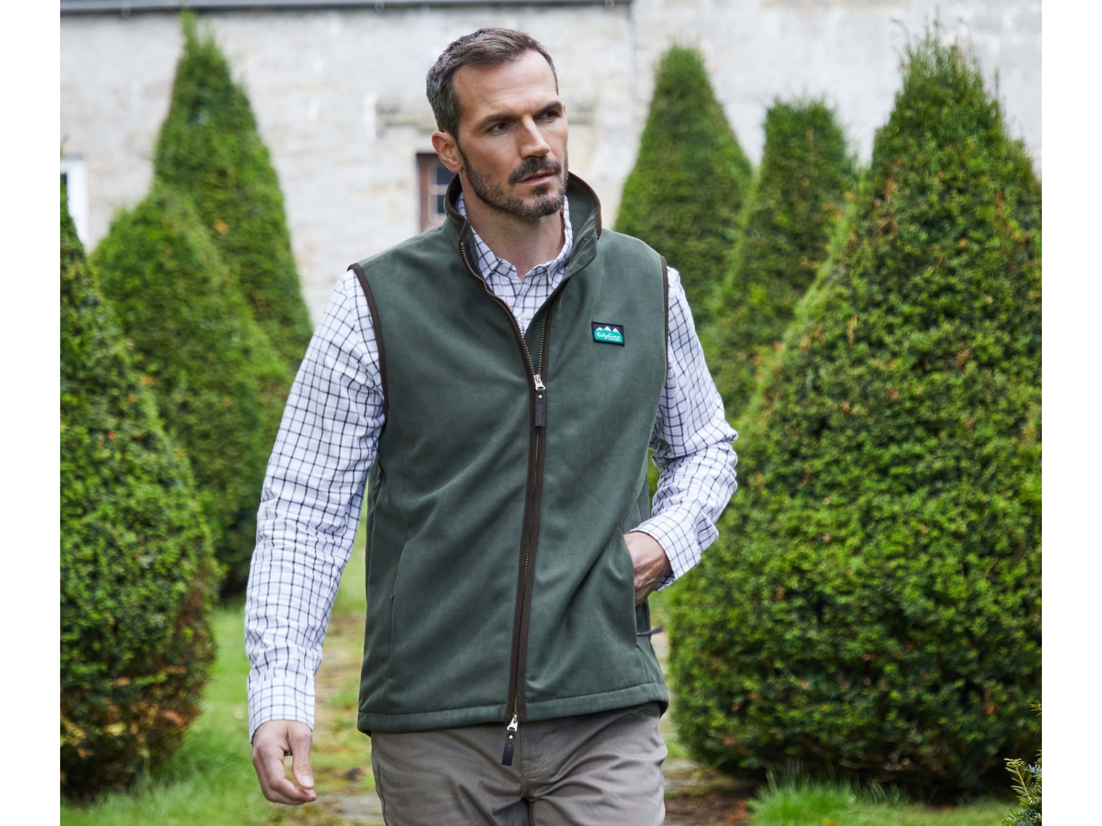 ridgeline deep forest monarch gilet