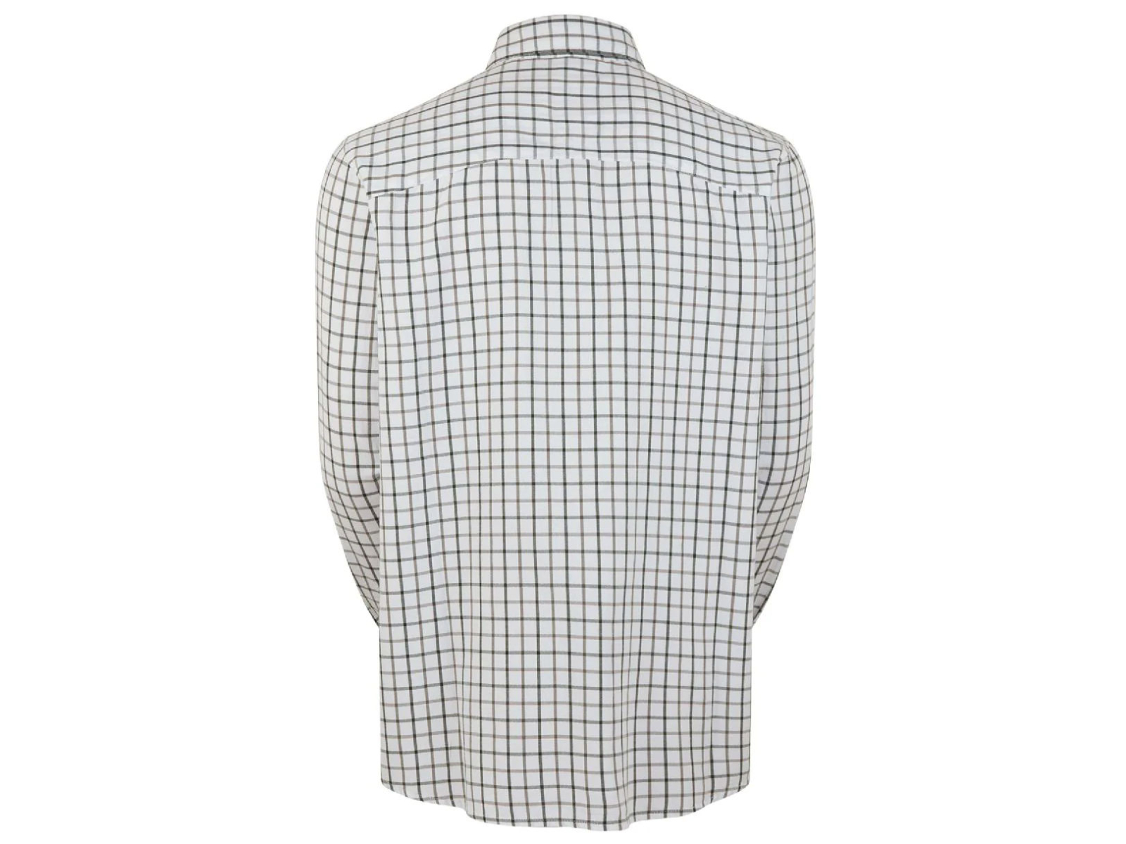 smokey olive deep forest checked shirt ridgeline