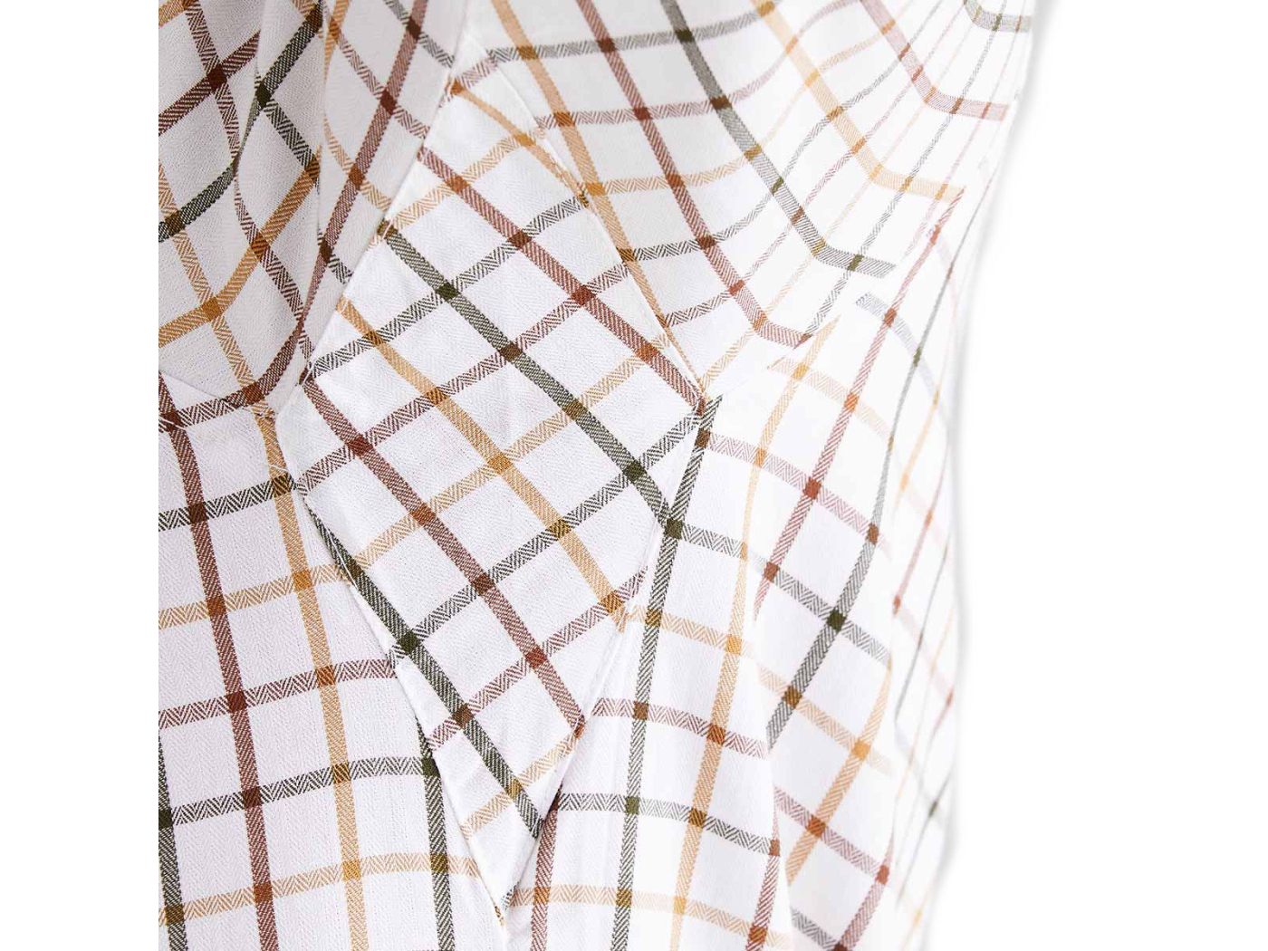 ridgeline shirt sienna nutmeg cotton checked shirt