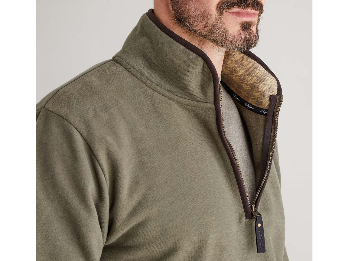 smokey olive ridgeline brancaster zipped
