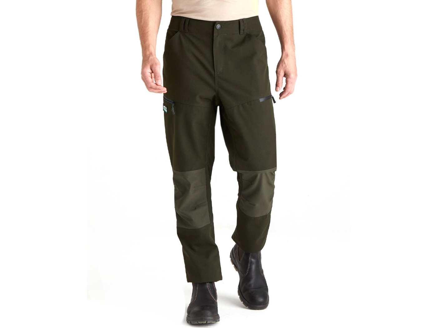 Ridgeline Cambrian Mens Waterproof Trousers Deep Forest Main Image ridgeline cambrian deep forest trousers
