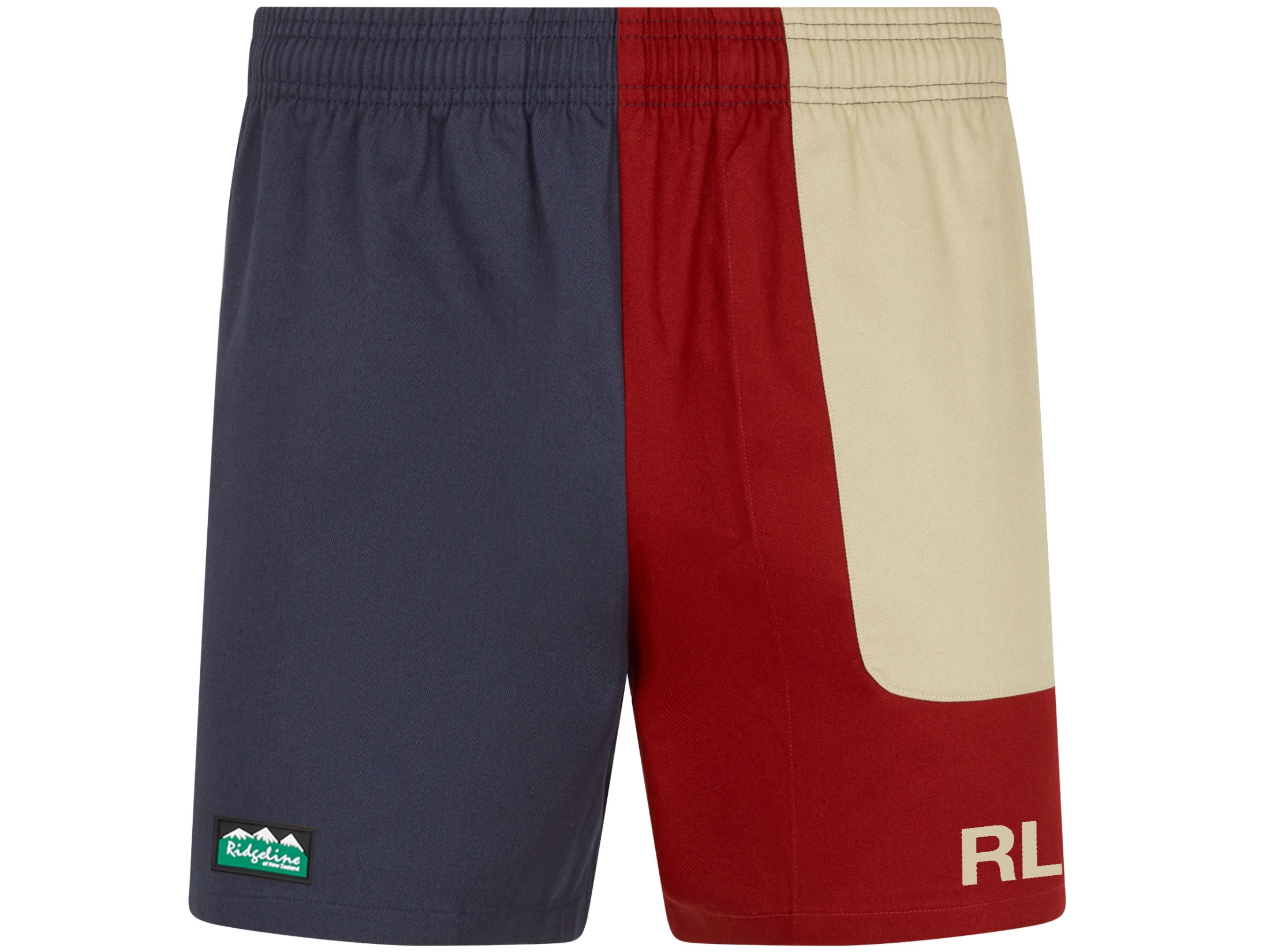 ridgeline navy multi back slider shorts