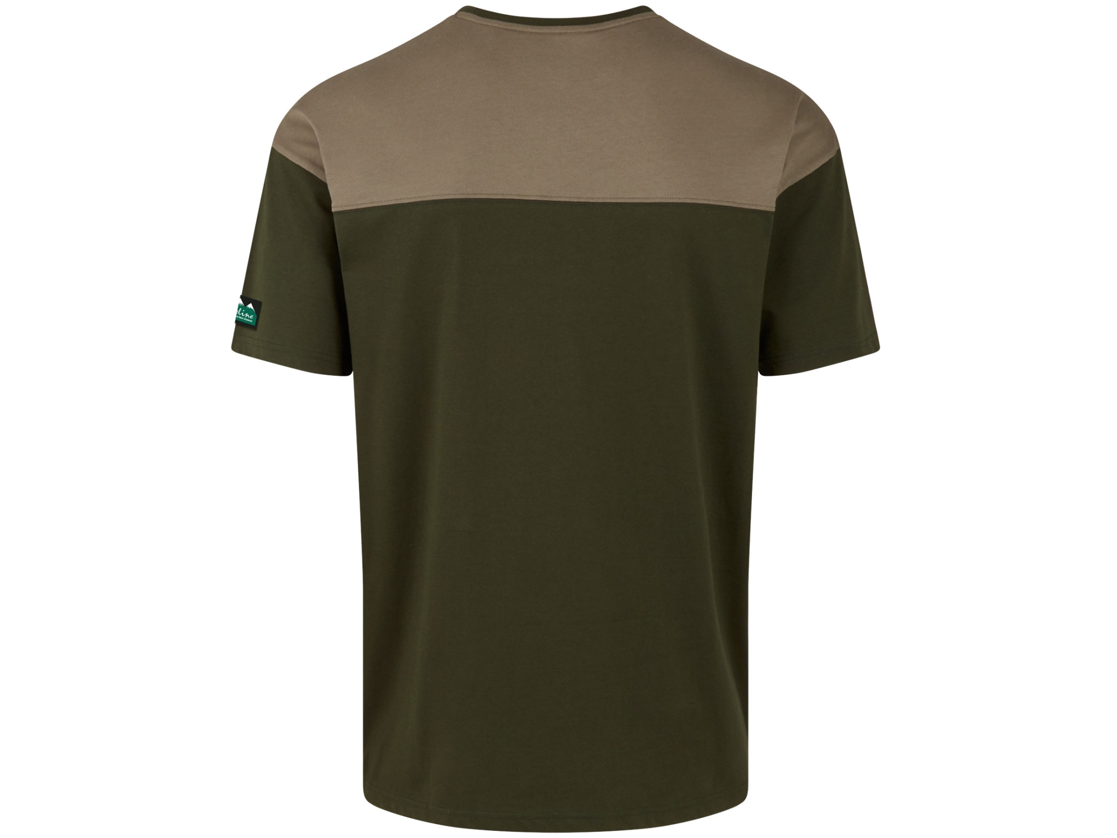 ridgeline unisex back slider t shirt olive