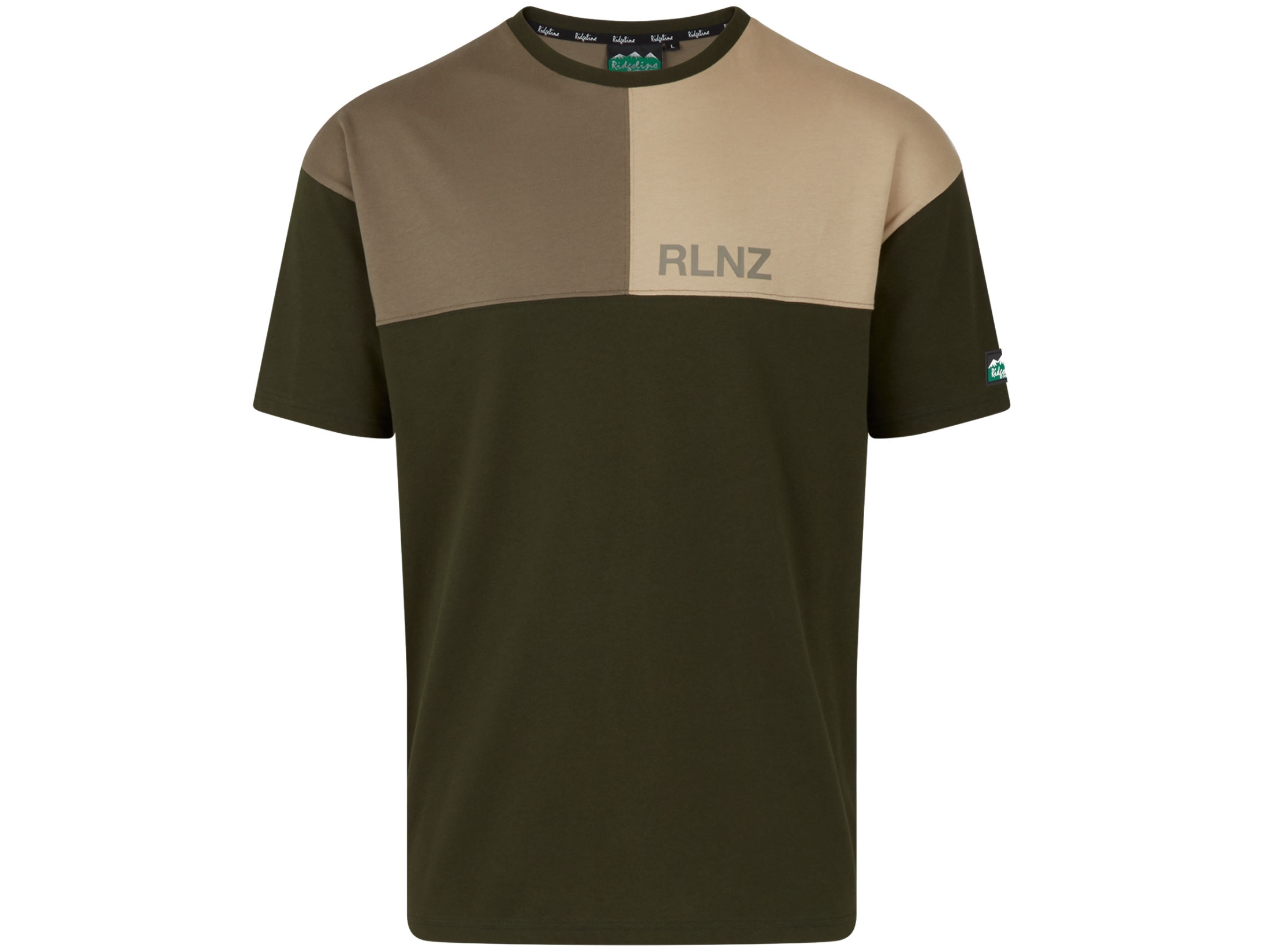 ridgelin backslider olive multi t shirt